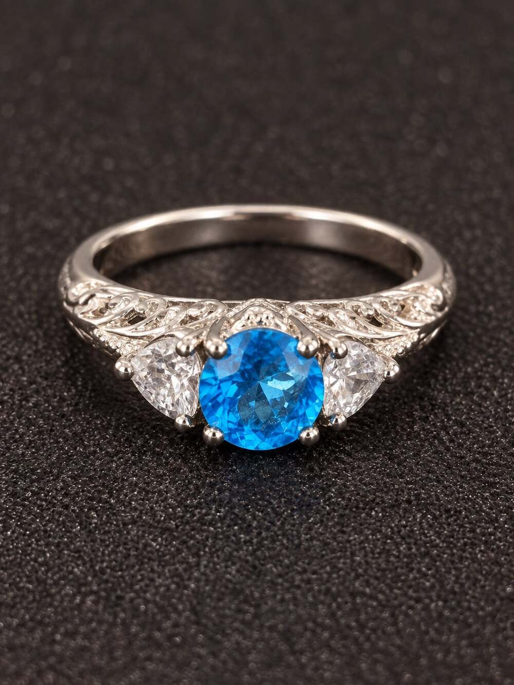 Blue Topaz Ring